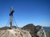 Blick vom Almkogel auf die Drachenwand