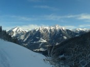 Blick auf dem Gamskogel vom Angertal aus