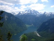 Herrlicher Ausblick von der Archenkanzel auf den Königssee