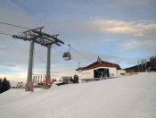 Die Bergstation der Areitbahn