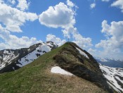 Das Gipfelgrat am Biberkopf