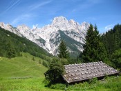 Auf der Bindalm im Klausbachtal