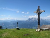 Rast am Gipfel vom Bischling