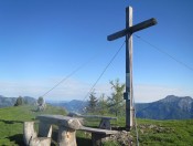 Das Gipfelkreuz auf der Bleckwand