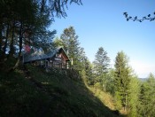 Eine wunderbarer Rastplatz - die bewirtschaftete Bleckwandhütte