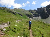 Blick Richtung Hagener Hütte