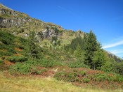 Von Sportgastein aus wandern wir Richtung Bockhartseehütte