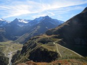 Blick vom Jagahüttl Richtung Bockhartseehütte