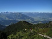 Wir wandern vom Braggstein Richtung Selbhorn