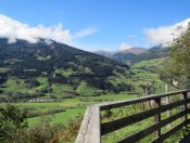 Das Gasteinertal mit dem Breitfeldkogel im Hintergrund