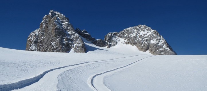 Rumpler Skitour am Dachstein - Hoher Dachstein und Niederer Dachstein