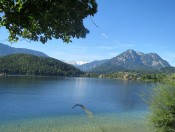 Blick auf den Dachstein und den Sarstein