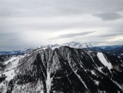 Blick auf Gosaukamm, Bischofsmütze und Dachstein