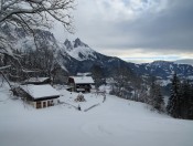 Wir passieren die Dielalm auf dem Weg zur Ostpreußenhütte