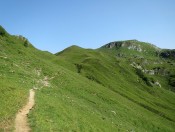 Wir wandern vom Draugsteintörl Richtung Tappenkarseehütte