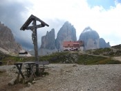 Materl nahe der Drei Zinnen Hütte