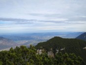 Blick vom Karkopf auf den Dreisesselberg mit der Stadt Salzburg im Hintergrund