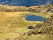 Tief unter uns befindet sich der Eckelgrubensee