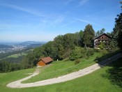 Blick von der Fageralm auf Salzburg