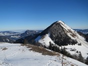 Der Faistenauer Schafberg mit Tiefblick auf den Fuschlsee und dem Schober