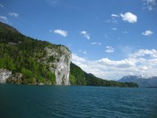 Der Falkenstein wird auch sehr gerne von Kletterer besucht