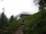 Falzalm mit gutem Blick auf das Watzmann - Massiv