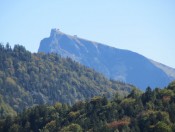 Der Schafberg im benachbarten Salzkammergut