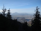 Blick vom Gaisberg auf die Stadt Salzburg