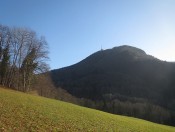 In der Nähe von der Gersbergalm blicken wir auf den Gaisberg