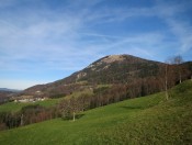 Herrliches Wetter im Dezember bei der Wanderung auf den Gaisberg