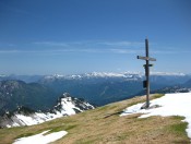 Gipfelkreuz vom Gamsfeld in der Gamsfeldgruppe