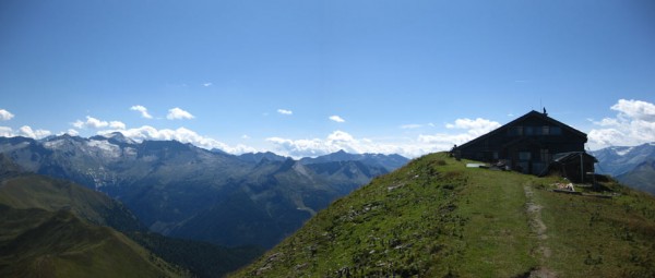 Am Gamskarkogel mit Blick auf Ankogel und die Tischlergruppe