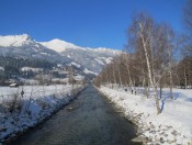 Der nördliche Flussverlauf der Gasteiner Ache