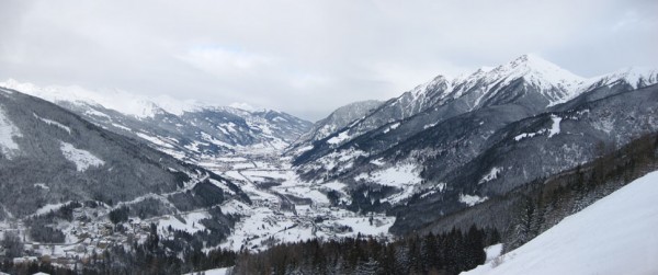 Das Gasteinertal liegt uns zu Füßen