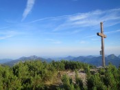 Wir erreichen den Gipfel am Gennerhorn