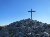 Das Gipfelkreuz vom Berchtesgadener Hochthron