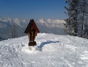 Angenehme Pistentour auf den Götschen im Berchtesgadener Land