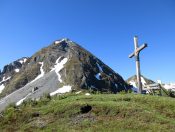 Blick vom Gipfel auf den Bernkogel