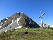 Blick vom Gipfel auf den Bernkogel