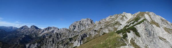 Die Haller Mauer in den Ennstaler Alpen