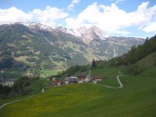 Blick auf Hauserbauer und Bernkogel