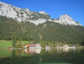 Die Mühlsturzhörner über dem Hintersee