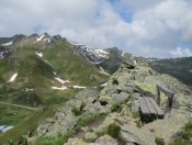 Blick vom Hirschinger zur Mauskarspitze