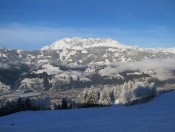 Herrlicher Ausblick auf den Hochkeil und den Hochkönig