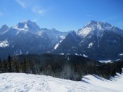 Skitour am Hochschwarzeck zum Hirschegg und Toten Mann