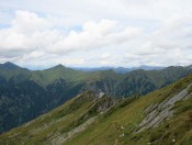 Blick zurück zum Hüttenkogel