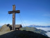 Das Gipfelkreuz am Hundstein