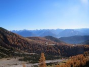 Die Hunerkogeltalstation mit den Schladminger Tauern im Hintergrund