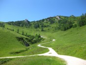 Blick Richtung Jenner Bergstation in den Berchtesgadener Alpen