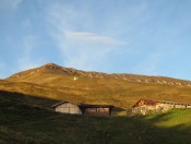 Blick von der Hochalm zum Kalkbretterkopf